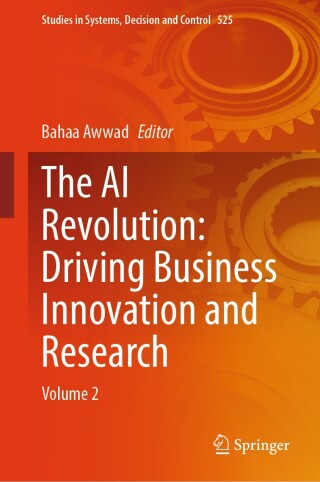Cover image: The AI Revolution: Driving Business Innovation and Research 9783031543821