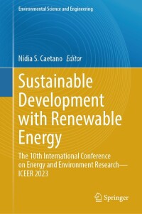 Imagen de portada: Sustainable Development with Renewable Energy 9783031543937