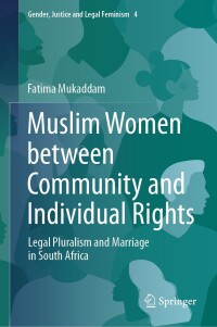 Cover image: Muslim Women between Community and Individual Rights 9783031546136