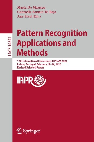 صورة الغلاف: Pattern Recognition Applications and Methods 9783031547256