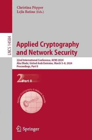 Cover image: Applied Cryptography and Network Security 9783031547720