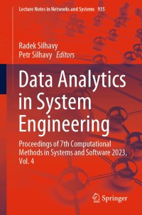 Cover image: Data Analytics in System Engineering 9783031548192