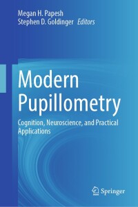 Cover image: Modern Pupillometry 9783031548956