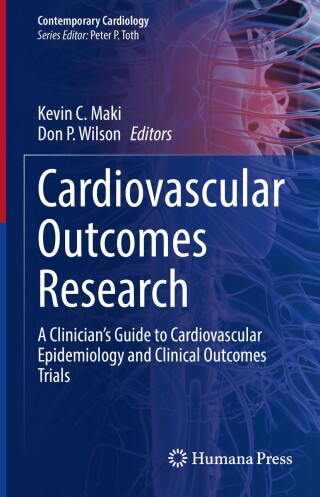 Cover image: Cardiovascular Outcomes Research 9783031549595