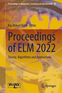 Cover image: Proceedings of ELM 2022 9783031550553