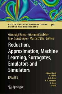 表紙画像: Reduction, Approximation, Machine Learning, Surrogates, Emulators and Simulators 9783031550591