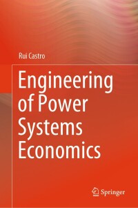 Titelbild: Engineering of Power Systems Economics 9783031552502