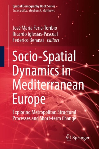 Titelbild: Socio-Spatial Dynamics in Mediterranean Europe 9783031554353