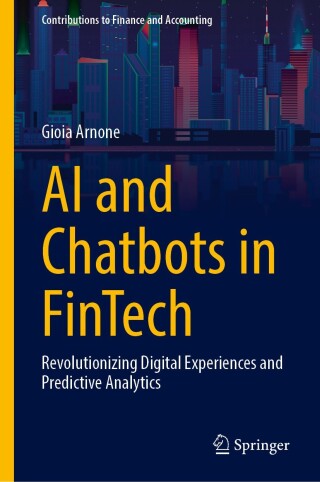 Cover image: AI and Chatbots in Fintech 9783031555350