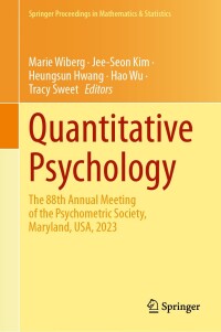 Imagen de portada: Quantitative Psychology 9783031555473