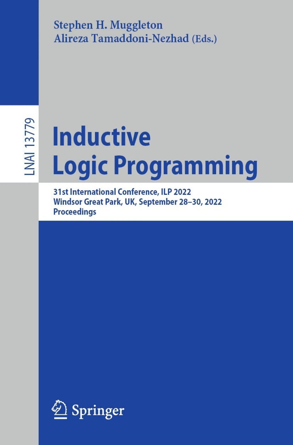 Inductive Logic Programming (eBook)