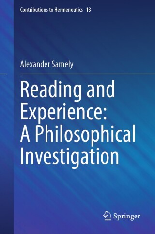 Cover image: Reading and Experience: A Philosophical Investigation 9783031557620