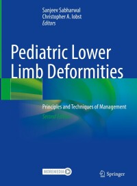 Cover image: Pediatric Lower Limb Deformities 2nd edition 9783031557668