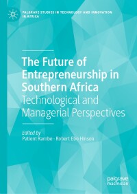 Imagen de portada: The Future of Entrepreneurship in Southern Africa 9783031559341