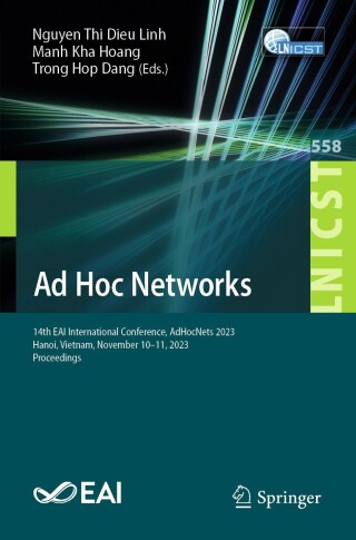 Cover image: Ad Hoc Networks 9783031559921