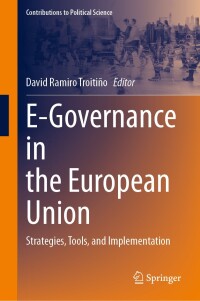 Titelbild: E-Governance in the European Union 9783031560446