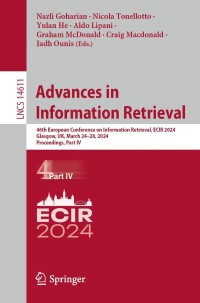 Cover image: Advances in Information Retrieval 9783031560651