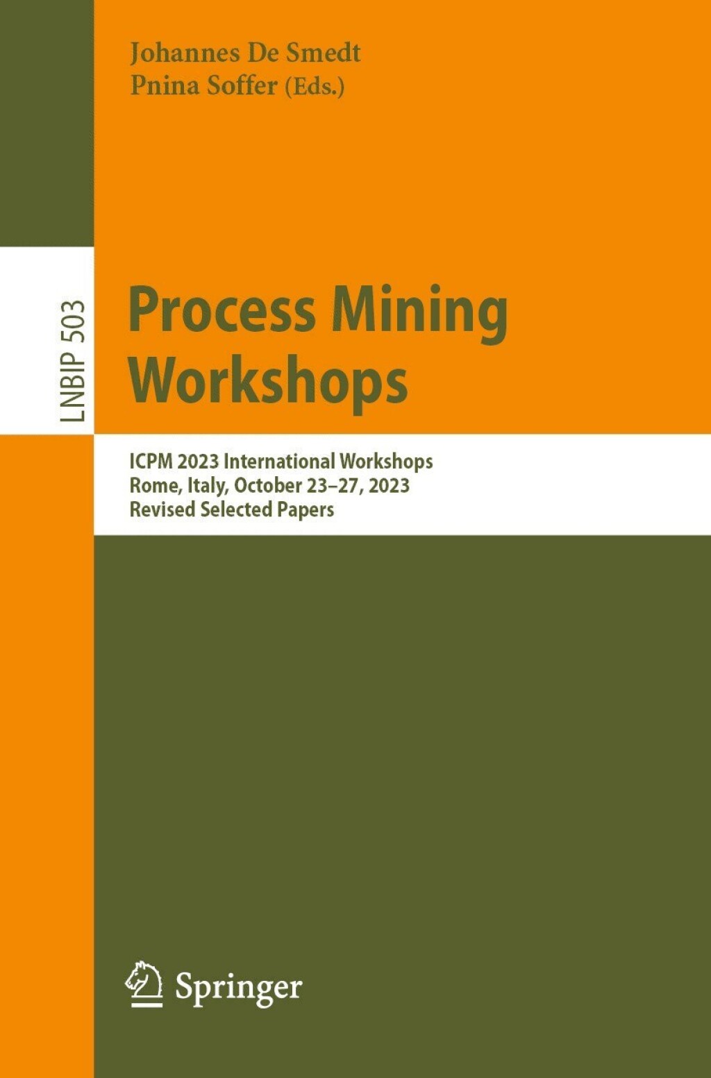 Process Mining Workshops ICPM 2023 International Workshops, Rome, Italy, October 23–27, 2023, Revised Selected Papers