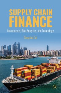 Imagen de portada: Supply Chain Finance 9783031561245