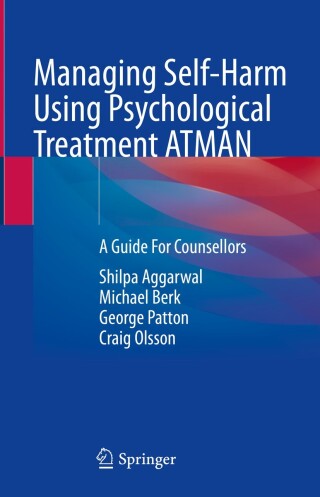 Cover image: Managing Self-Harm Using Psychological Treatment ATMAN 9783031564062