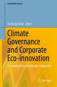 Cover image: Climate Governance and Corporate Eco-innovation 9783031564222