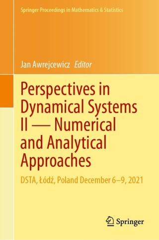 Imagen de portada: Perspectives in Dynamical Systems II — Numerical and Analytical Approaches 9783031564956