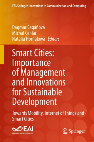 Omslagafbeelding: Smart Cities: Importance of Management and Innovations for Sustainable Development 9783031565328