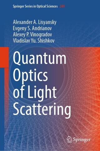 Titelbild: Quantum Optics of Light Scattering 9783031566370