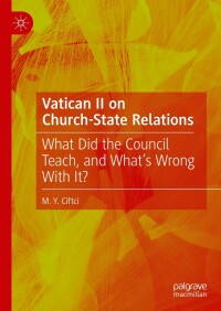 Immagine di copertina: Vatican II on Church-State Relations 9783031567056