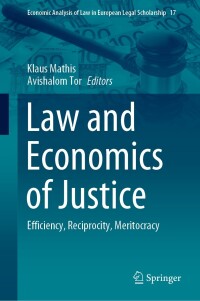 Cover image: Law and Economics of Justice 9783031568213