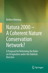 Cover image: Natura 2000 – A Coherent Nature Conservation Network? 9783031568893