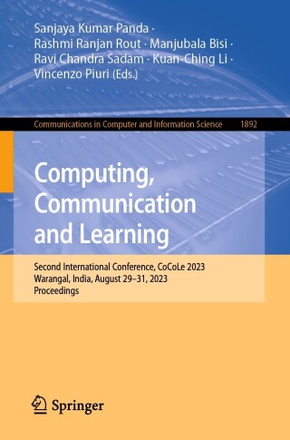 Cover image: Computing, Communication and Learning 9783031569975
