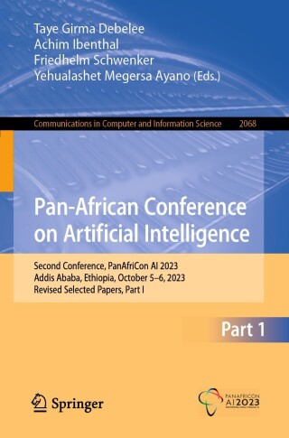 Imagen de portada: Pan-African Conference on Artificial Intelligence 9783031576232