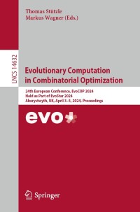 Imagen de portada: Evolutionary Computation in Combinatorial Optimization 9783031577116