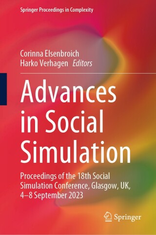Cover image: Advances in Social Simulation 9783031577840