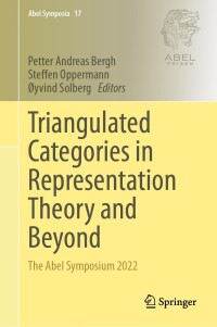 Cover image: Triangulated Categories in Representation Theory and Beyond 9783031577888