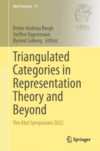 Cover image: Triangulated Categories in Representation Theory and Beyond 9783031577888