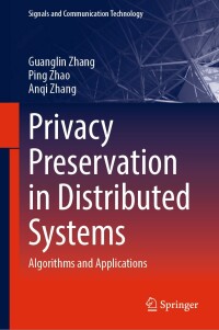 Imagen de portada: Privacy Preservation in Distributed Systems 9783031580123