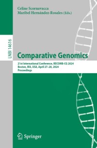 Imagen de portada: Comparative Genomics 9783031580710