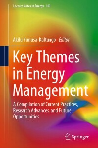 表紙画像: Key Themes in Energy Management 9783031580857