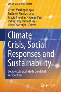 Imagen de portada: Climate Crisis, Social Responses and Sustainability 9783031582608