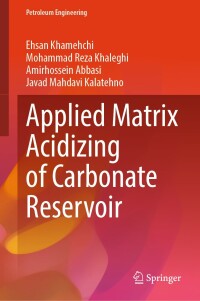 Cover image: Applied Matrix Acidizing of Carbonate Reservoir 9783031582806