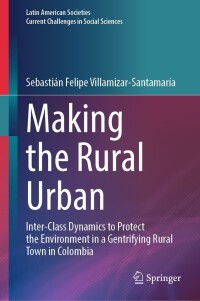 صورة الغلاف: Making the Rural Urban 9783031583346