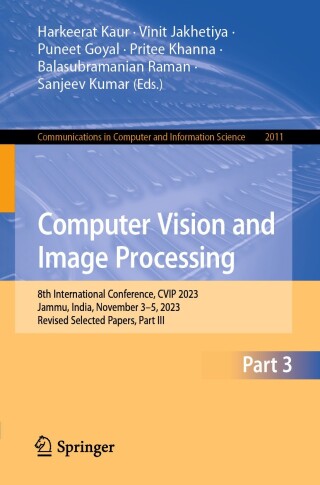 表紙画像: Computer Vision and Image Processing 9783031585340