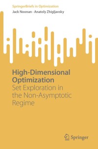 Cover image: High-Dimensional Optimization 9783031589089