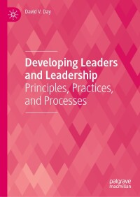 Cover image: Developing Leaders and Leadership 9783031590672