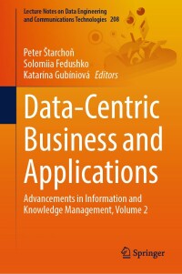 Cover image: Data-Centric Business and Applications 9783031591303