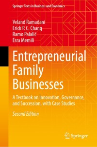 Imagen de portada: Entrepreneurial Family Businesses 2nd edition 9783031592607