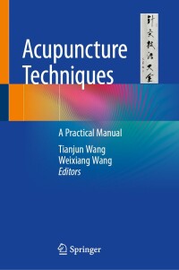 Cover image: Acupuncture Techniques 9783031592713