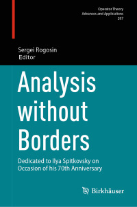 Cover image: Analysis without Borders 9783031593963